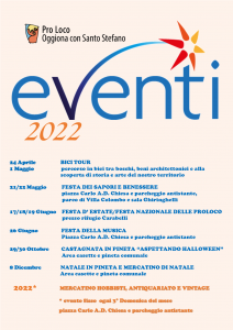 programma EVENTI  2022