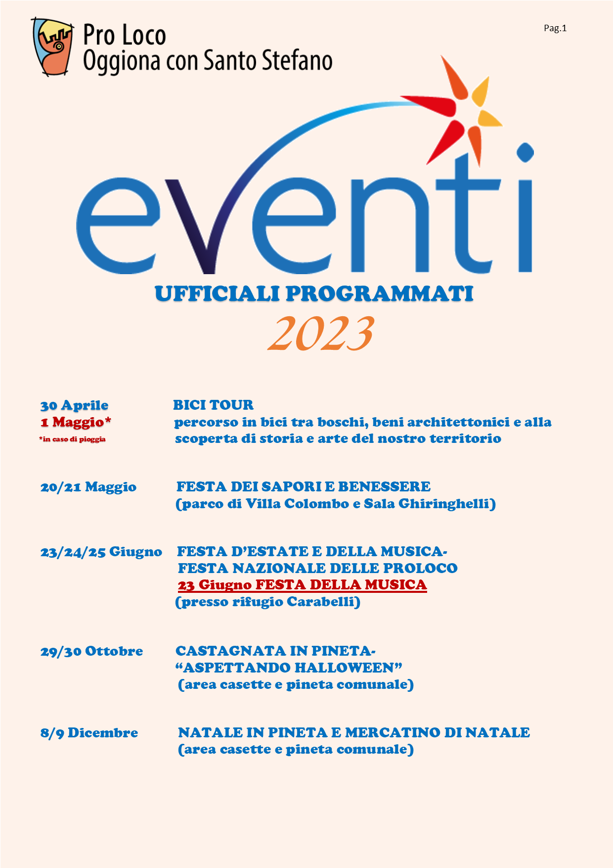 programma annuale 2023